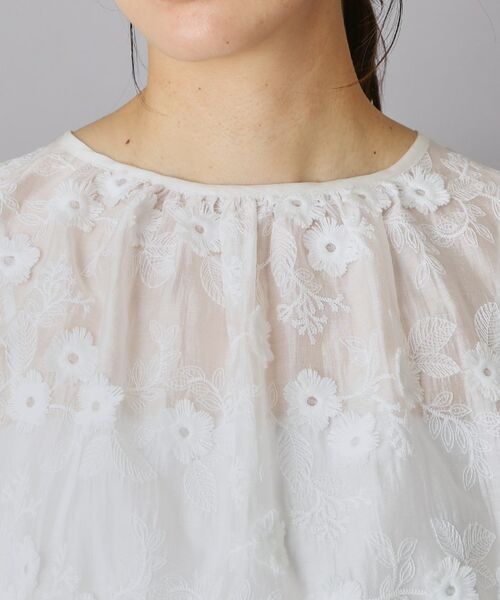 DRESSTERIOR / ドレステリア シャツ・ブラウス | シアーエンブロイダリーブラウス | 詳細22
