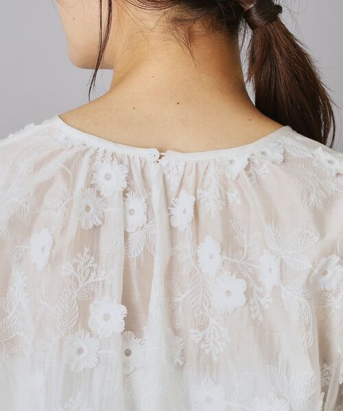DRESSTERIOR / ドレステリア シャツ・ブラウス | シアーエンブロイダリーブラウス | 詳細23
