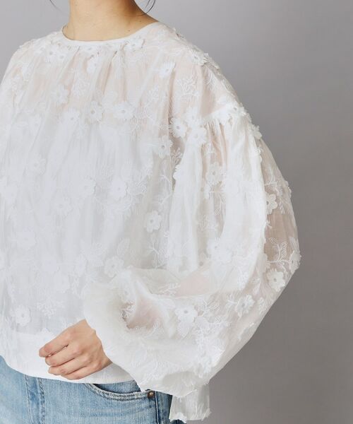 DRESSTERIOR / ドレステリア シャツ・ブラウス | シアーエンブロイダリーブラウス | 詳細24