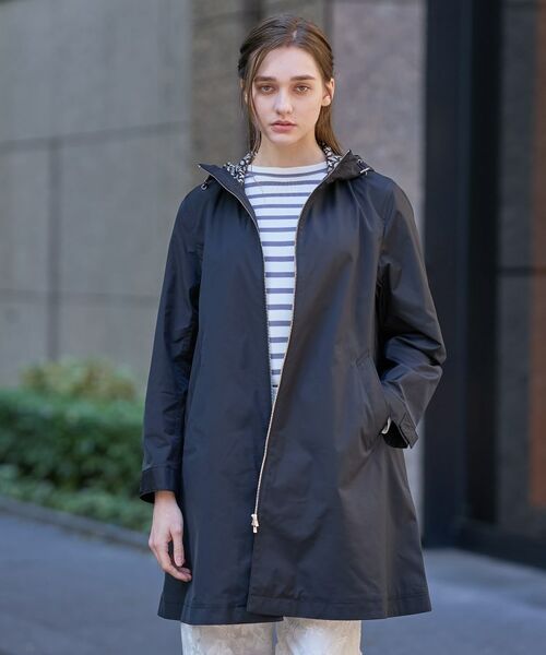 DRESSTERIOR / ドレステリア その他アウター | 撥水フーテッドツイルコート（ブラック(019)）