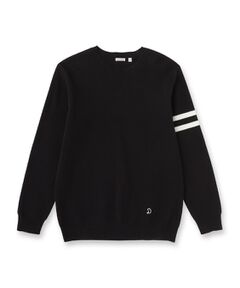 DRESSTERIOR / ドレステリア ニット・セーター | コットンスムース アームラインクルーネック