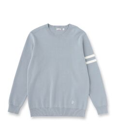 DRESSTERIOR / ドレステリア ニット・セーター | コットンスムース アームラインクルーネック