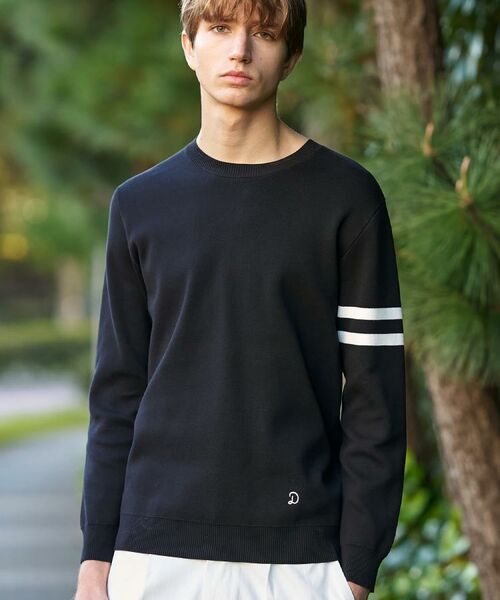 DRESSTERIOR / ドレステリア ニット・セーター | コットンスムース アームラインクルーネック | 詳細14