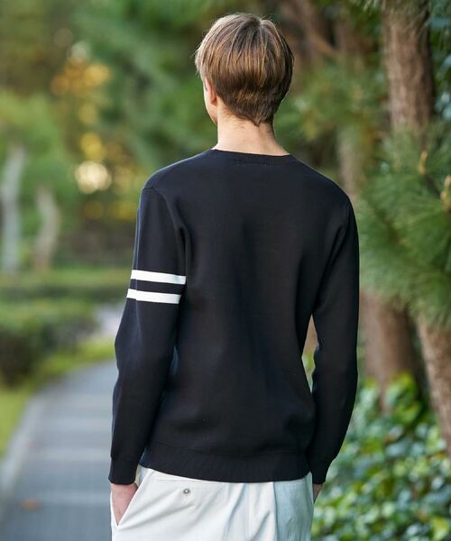 DRESSTERIOR / ドレステリア ニット・セーター | コットンスムース アームラインクルーネック | 詳細17