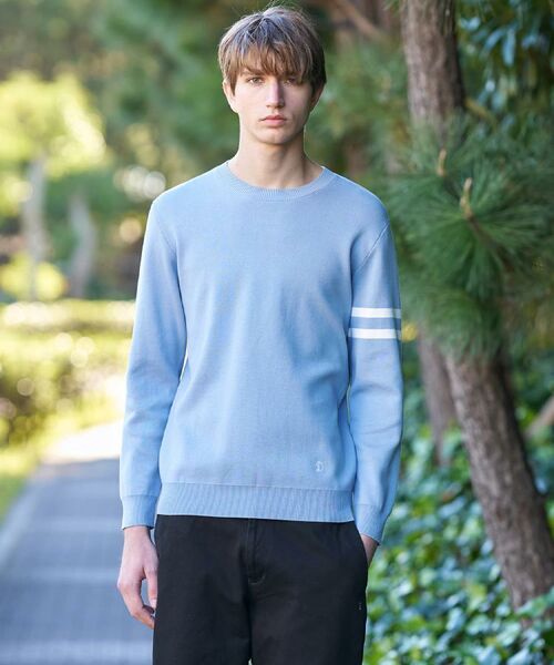 DRESSTERIOR / ドレステリア ニット・セーター | コットンスムース アームラインクルーネック | 詳細22