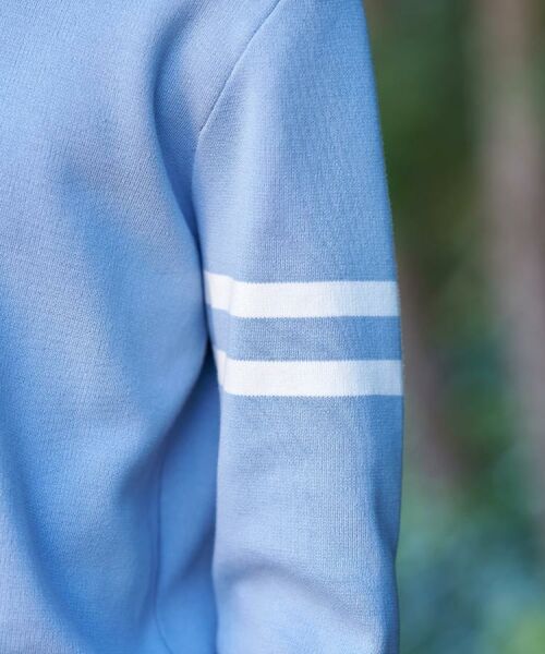 DRESSTERIOR / ドレステリア ニット・セーター | コットンスムース アームラインクルーネック | 詳細24