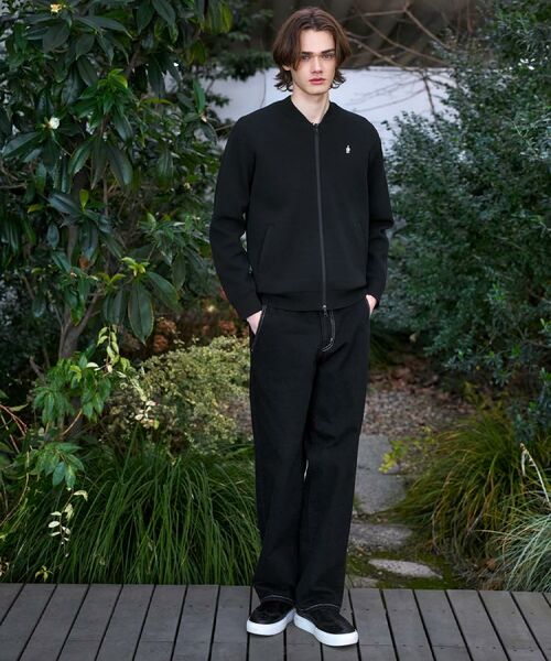 DRESSTERIOR / ドレステリア レザーブルゾン・ジャケット | スプリング ニットブルゾン | 詳細1