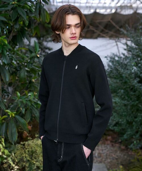 DRESSTERIOR / ドレステリア レザーブルゾン・ジャケット | スプリング ニットブルゾン | 詳細5