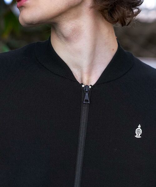 DRESSTERIOR / ドレステリア レザーブルゾン・ジャケット | スプリング ニットブルゾン | 詳細8