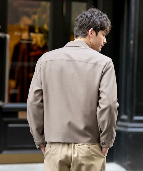 DRESSTERIOR / ドレステリア レザーブルゾン・ジャケット | ウール混ハリントンジャケット | 詳細18