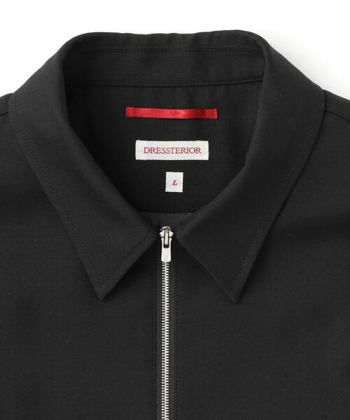 DRESSTERIOR / ドレステリア レザーブルゾン・ジャケット | ウール混ハリントンジャケット | 詳細25