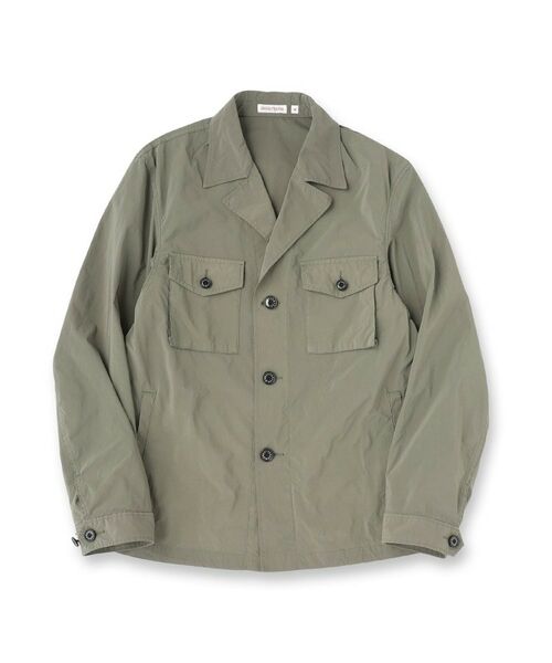 DRESSTERIOR / ドレステリア レザーブルゾン・ジャケット | ガーメントダイ M65フィールドジャケット（オリーブグリーン(026)）
