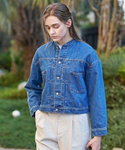DRESSTERIOR / ドレステリア Gジャン・デニムジャケット | ヴィンテージバンドカラーGジャン | 詳細6