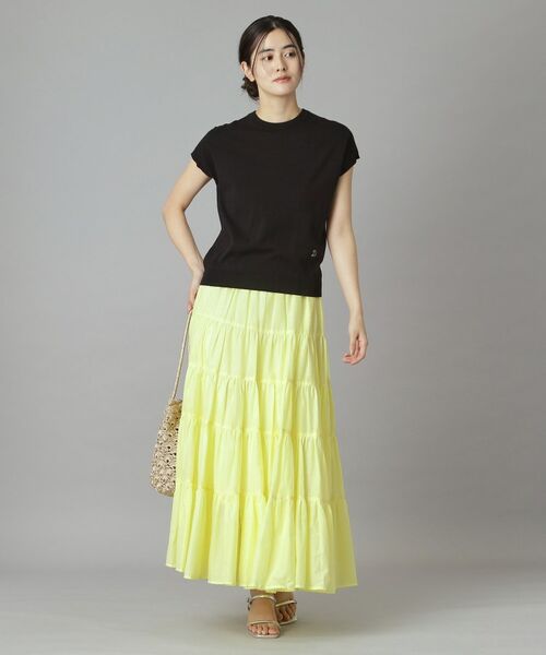 DRESSTERIOR / ドレステリア ニット・セーター | コットンシルクフレンチスリーブニット | 詳細10