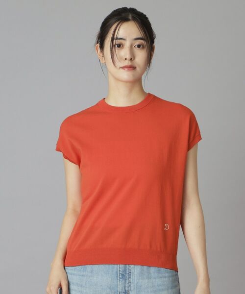 DRESSTERIOR / ドレステリア ニット・セーター | コットンシルクフレンチスリーブニット | 詳細2