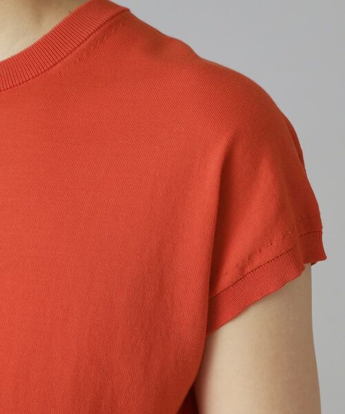 DRESSTERIOR / ドレステリア ニット・セーター | コットンシルクフレンチスリーブニット | 詳細6