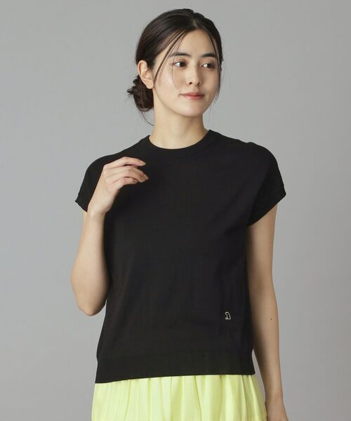 DRESSTERIOR / ドレステリア ニット・セーター | コットンシルクフレンチスリーブニット | 詳細8