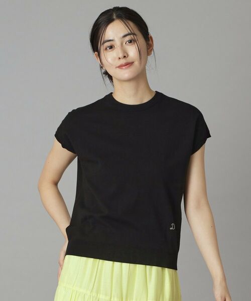 DRESSTERIOR / ドレステリア ニット・セーター | コットンシルクフレンチスリーブニット | 詳細9