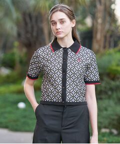 DRESSTERIOR / ドレステリア ニット・セーター | オーバーラップサークルポロニット