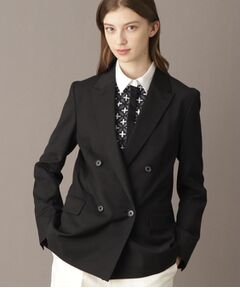 DRESSTERIOR / ドレステリア テーラードジャケット | ピークドダブルライトストレッチジャケット