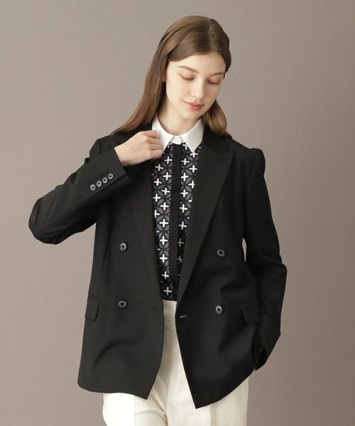 DRESSTERIOR / ドレステリア テーラードジャケット | ピークドダブルライトストレッチジャケット | 詳細11