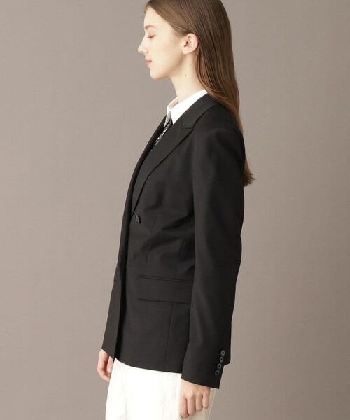 DRESSTERIOR / ドレステリア テーラードジャケット | ピークドダブルライトストレッチジャケット | 詳細12