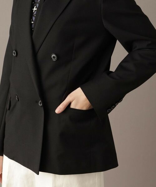 DRESSTERIOR / ドレステリア テーラードジャケット | ピークドダブルライトストレッチジャケット | 詳細15