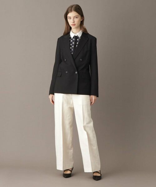DRESSTERIOR / ドレステリア テーラードジャケット | ピークドダブルライトストレッチジャケット | 詳細6