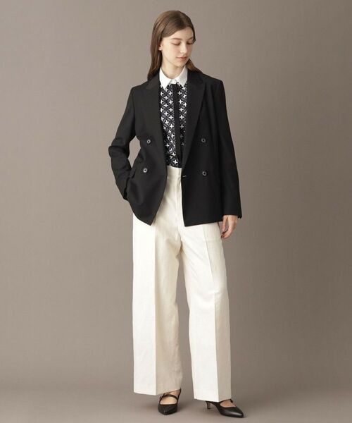 DRESSTERIOR / ドレステリア テーラードジャケット | ピークドダブルライトストレッチジャケット | 詳細7