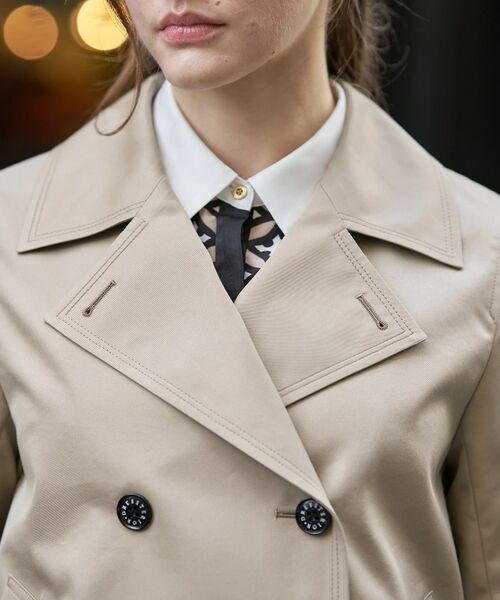 DRESSTERIOR / ドレステリア トレンチコート | Aラインショートトレンチコート | 詳細10