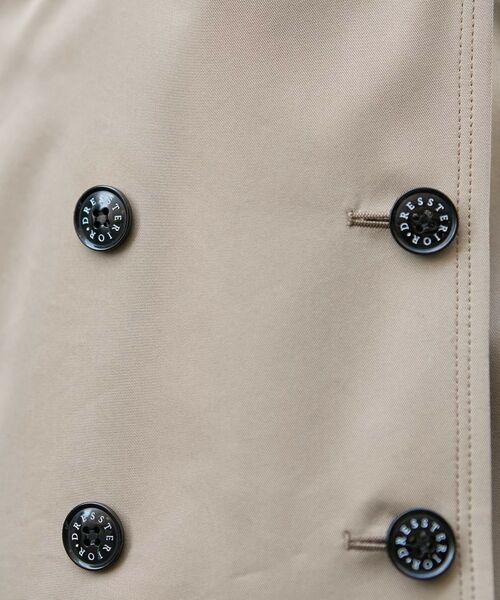DRESSTERIOR / ドレステリア トレンチコート | Aラインショートトレンチコート | 詳細11