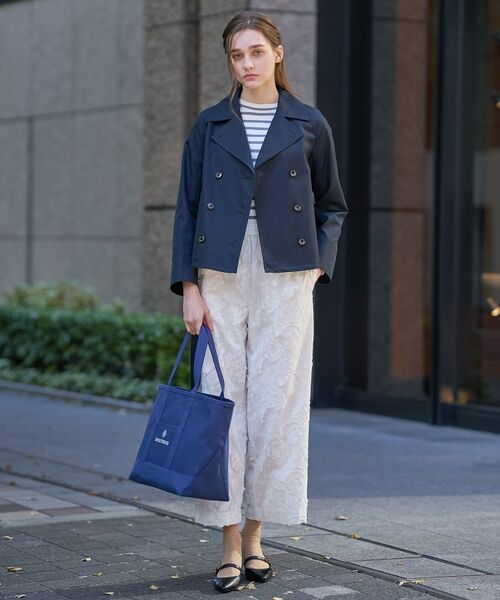 DRESSTERIOR / ドレステリア トレンチコート | 【撥水素材】Aラインショートトレンチコート | 詳細14