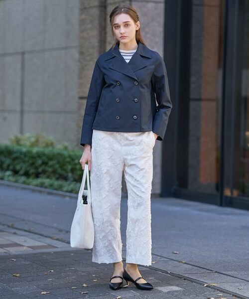 DRESSTERIOR / ドレステリア トレンチコート | 【撥水素材】Aラインショートトレンチコート | 詳細16