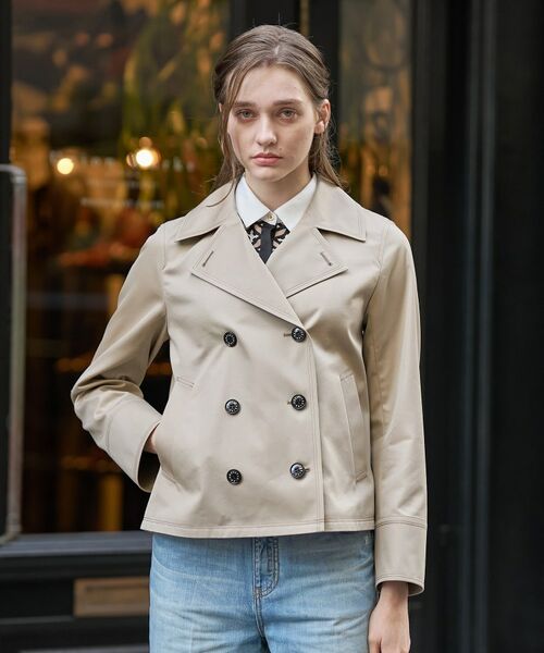 DRESSTERIOR / ドレステリア トレンチコート | Aラインショートトレンチコート | 詳細2