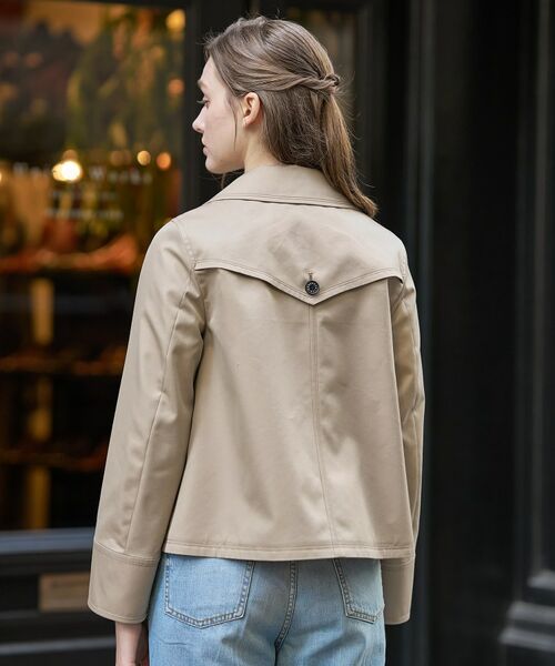 DRESSTERIOR / ドレステリア トレンチコート | Aラインショートトレンチコート | 詳細5