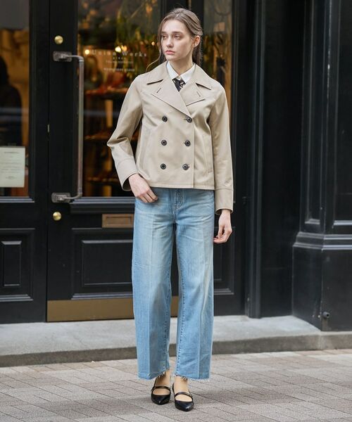 DRESSTERIOR / ドレステリア トレンチコート | Aラインショートトレンチコート | 詳細8