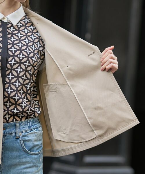 DRESSTERIOR / ドレステリア トレンチコート | Aラインショートトレンチコート | 詳細9