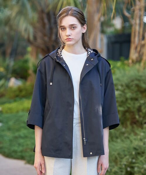 DRESSTERIOR / ドレステリア レザーブルゾン・ジャケット | Aラインモッズコート | 詳細15