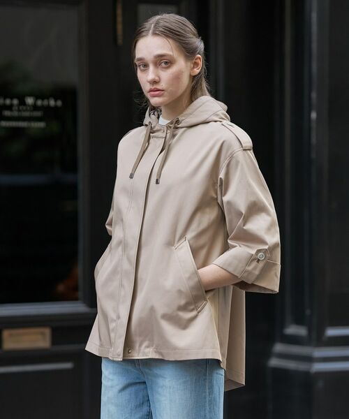 DRESSTERIOR / ドレステリア レザーブルゾン・ジャケット | Aラインモッズコート | 詳細4