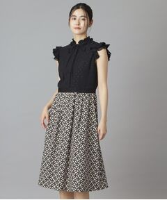 DRESSTERIOR / ドレステリア ミニ丈・ひざ丈ワンピース | オーバーラップウィングスリーブワンピース