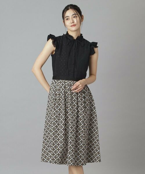 DRESSTERIOR / ドレステリア ミニ丈・ひざ丈ワンピース | オーバーラップウィングスリーブワンピース | 詳細13