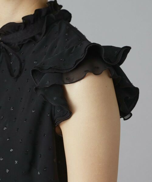 DRESSTERIOR / ドレステリア ミニ丈・ひざ丈ワンピース | オーバーラップウィングスリーブドレス | 詳細16