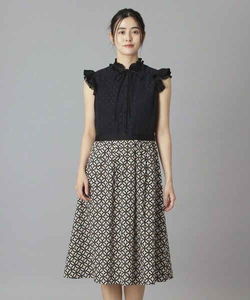 DRESSTERIOR / ドレステリア ミニ丈・ひざ丈ワンピース | オーバーラップウィングスリーブワンピース | 詳細2