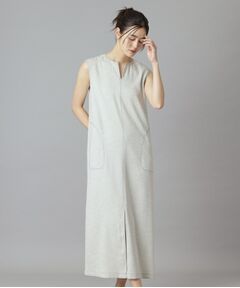 DRESSTERIOR / ドレステリア ロング・マキシ丈ワンピース | リネンツイードライクウォッシャブルIラインワンピース