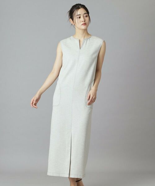 DRESSTERIOR / ドレステリア ロング・マキシ丈ワンピース | リネンツイードライクウォッシャブルIラインワンピース | 詳細11