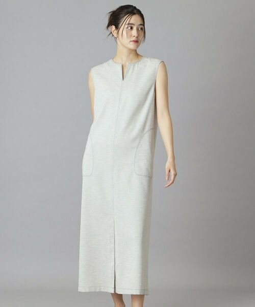 DRESSTERIOR / ドレステリア ロング・マキシ丈ワンピース | リネンツイードライクウォッシャブルIラインワンピース | 詳細12