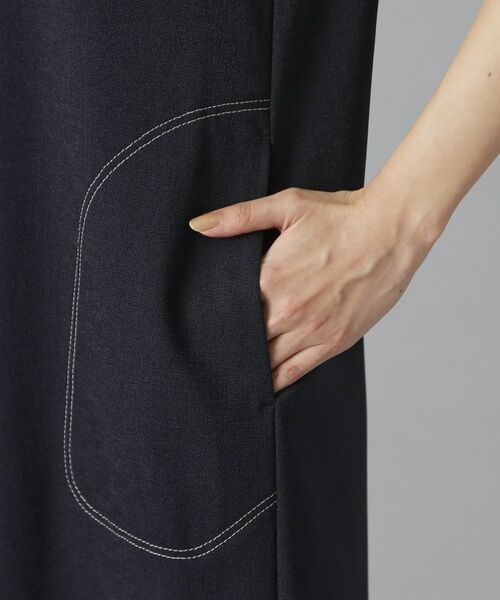 DRESSTERIOR / ドレステリア ロング・マキシ丈ワンピース | ウォッシャブル Iラインワンピース | 詳細24