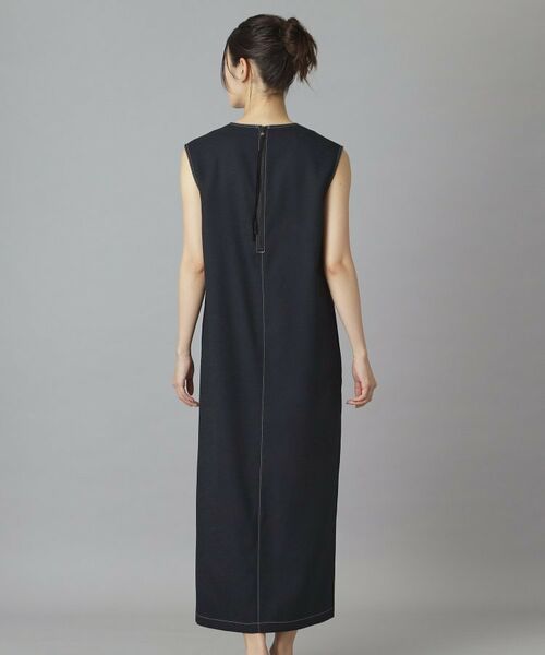DRESSTERIOR / ドレステリア ロング・マキシ丈ワンピース | リネンツイードライクウォッシャブルIラインワンピース | 詳細4
