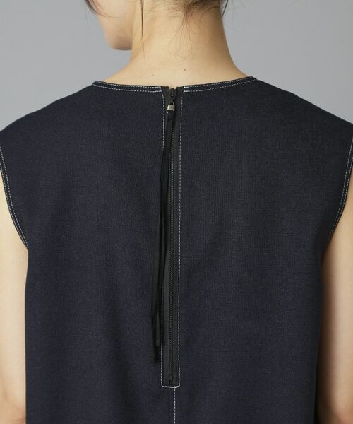 DRESSTERIOR / ドレステリア ロング・マキシ丈ワンピース | リネンツイードライクウォッシャブルIラインワンピース | 詳細6