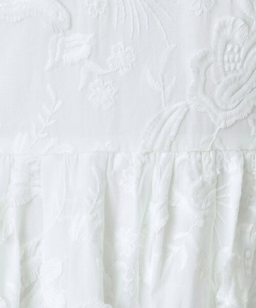 DRESSTERIOR / ドレステリア ロング・マキシ丈ワンピース | コットン エンブロイダリードレス | 詳細22